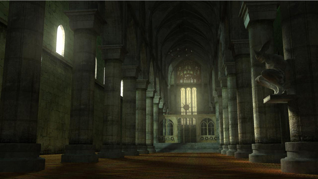 Gothic Church Interior Creation - Maya (Download Only)