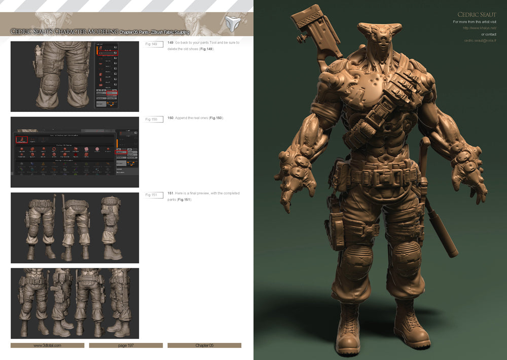 Cedric Seaut's Character Modeling (Download Only)