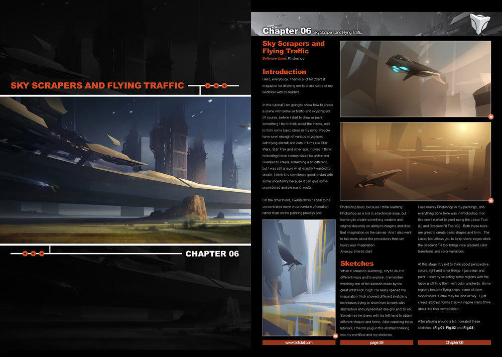 3DTotal's Painting Futuristic Cities (Download Only)