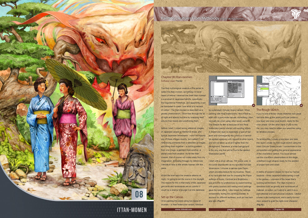 Painting Mythological Creatures in Painter (Download Only)