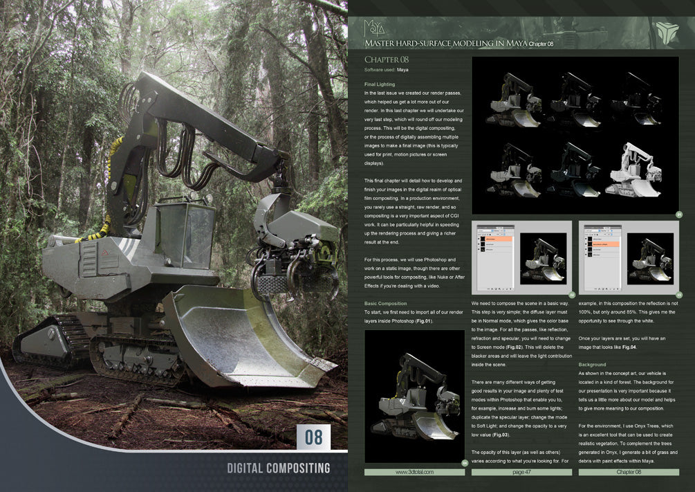 Master hard-surface modeling in Maya (Download Only)