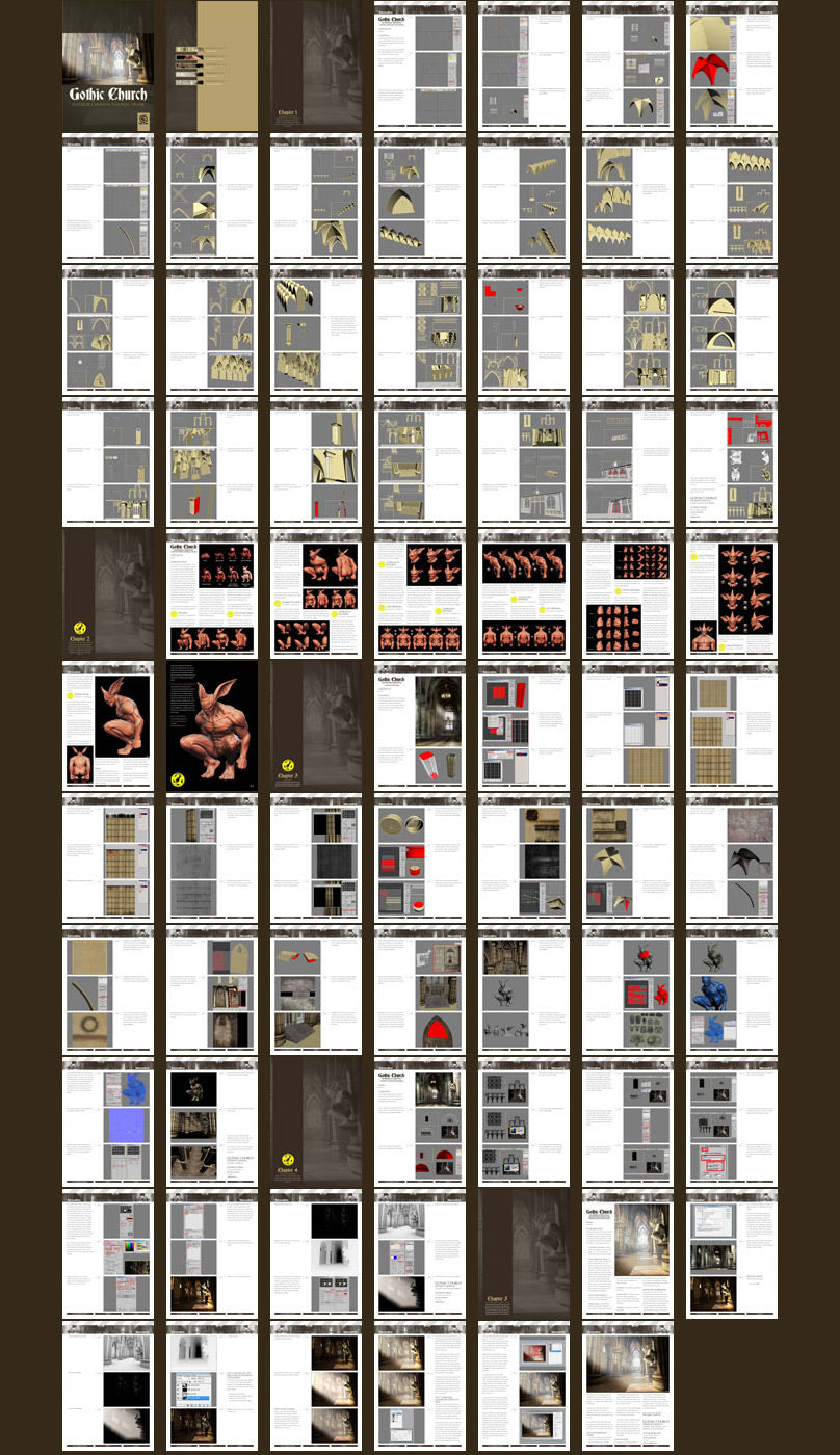 Gothic Church Interior Creation - 3ds Max (Download Only)