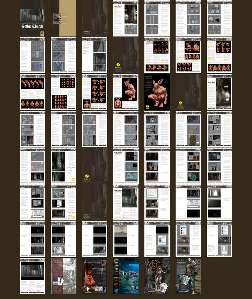 Gothic Church Interior Creation - LightWave (Download Only)