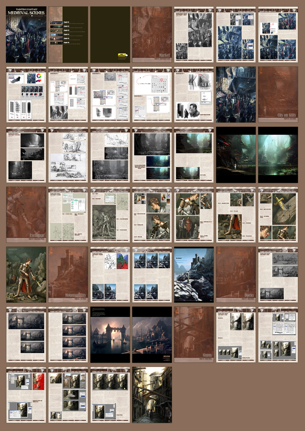 Painting Fantasy Medieval Scenes (Download Only)