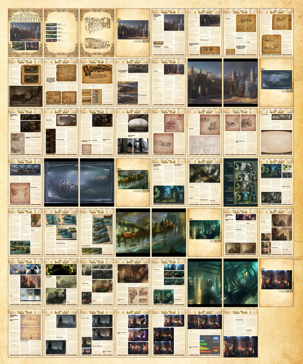 Chee Ming Wong's Steampunk Environments (Download Only)