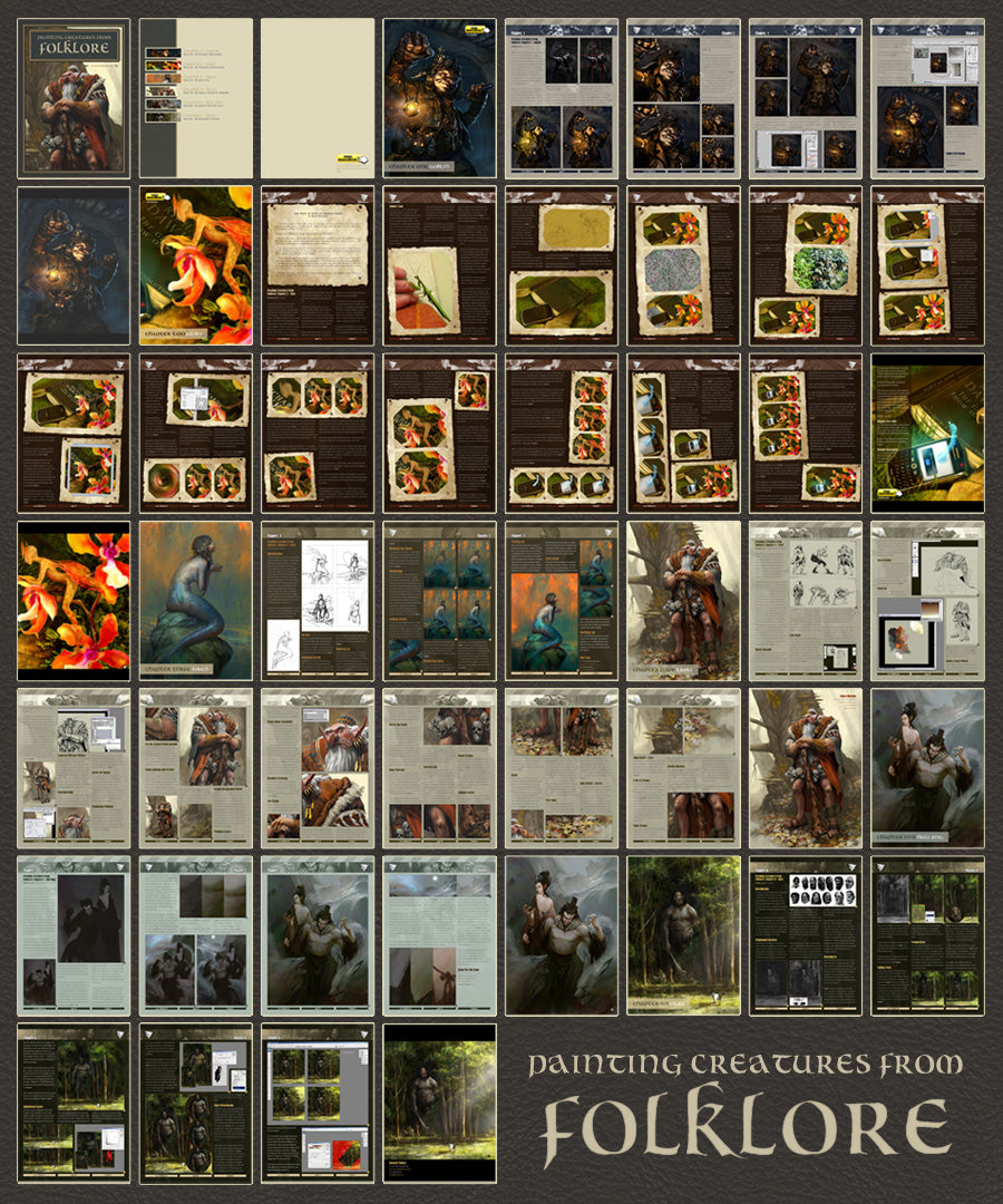 Painting Creatures from Folklore (Download Only)