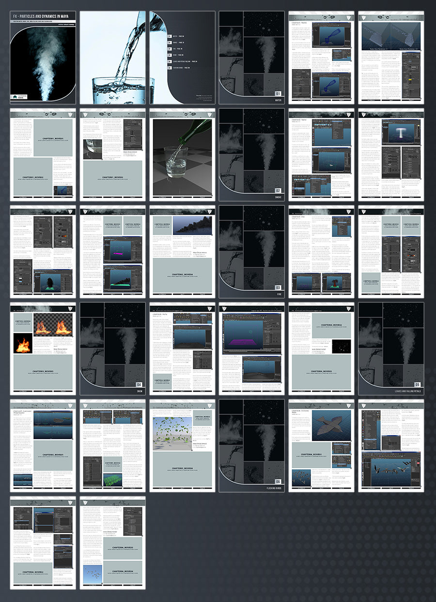 FX Particles and Dynamics in Maya (Download Only)