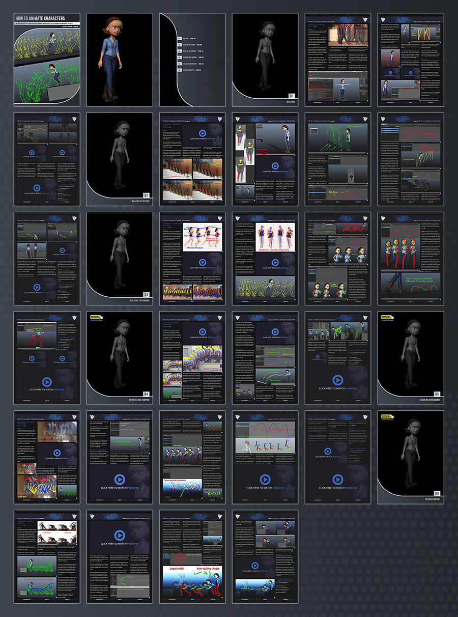 How to animate characters (Download Only)