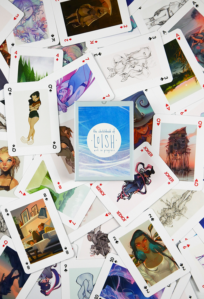 The Sketchbook of Loish - Playing cards - OUT OF PRINT!