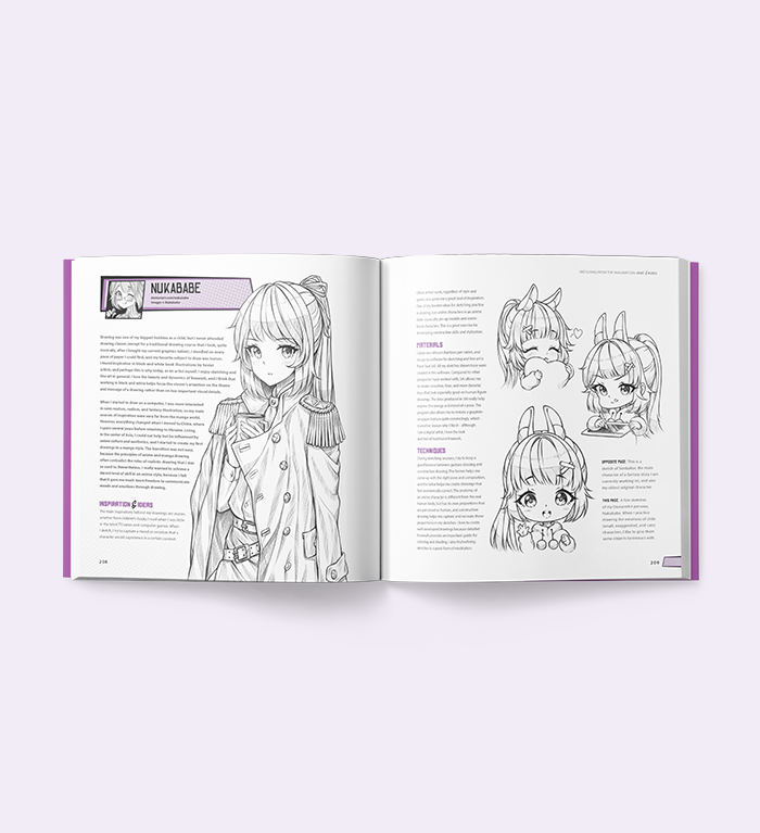 Sketching from the Imagination: Anime & Manga – 3dtotal shop Sketching from the Imagination: Anime & Manga – 3dtotal shop