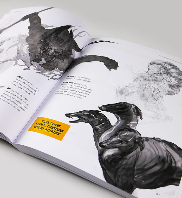 Sketching from the Imagination: Creatures & Monsters