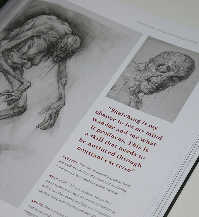 Sketching from the Imagination: Dark Arts