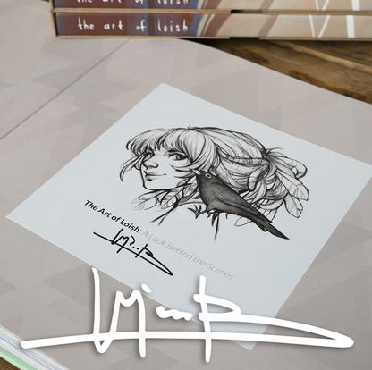The Art of Loish - with signed bookplate