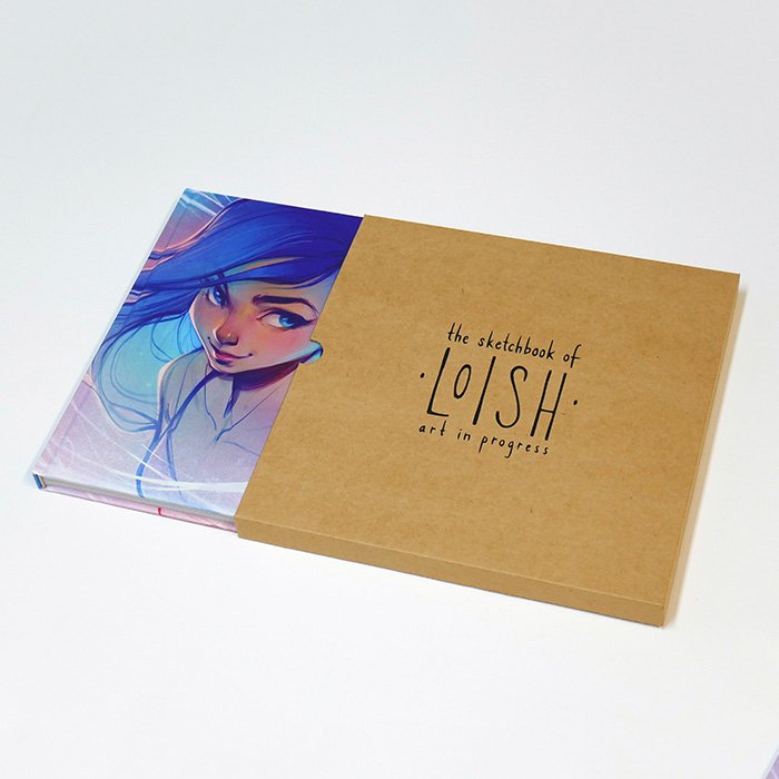 The Sketchbook of Loish - with signed bookplate