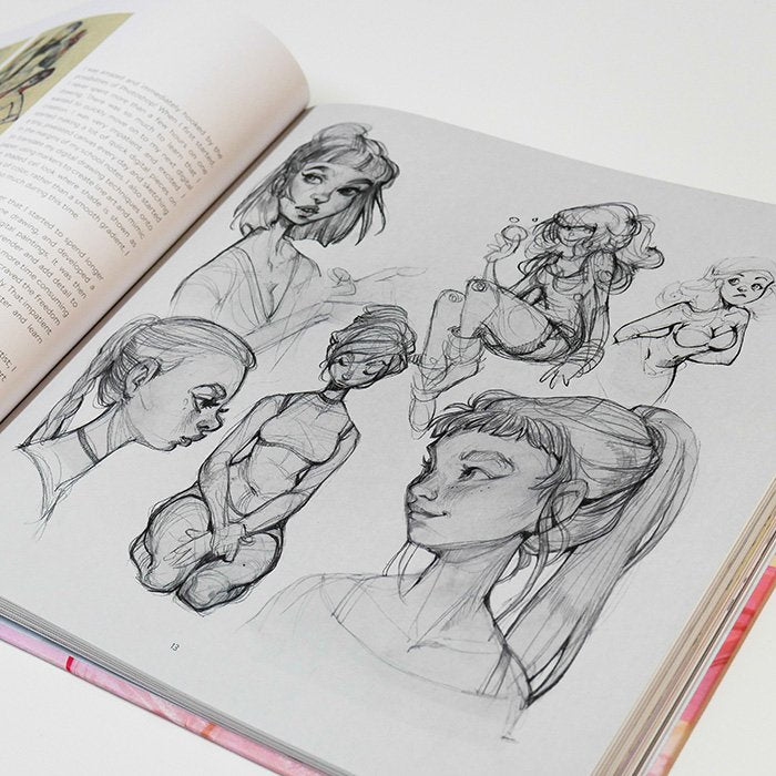 The Sketchbook of Loish - with signed bookplate